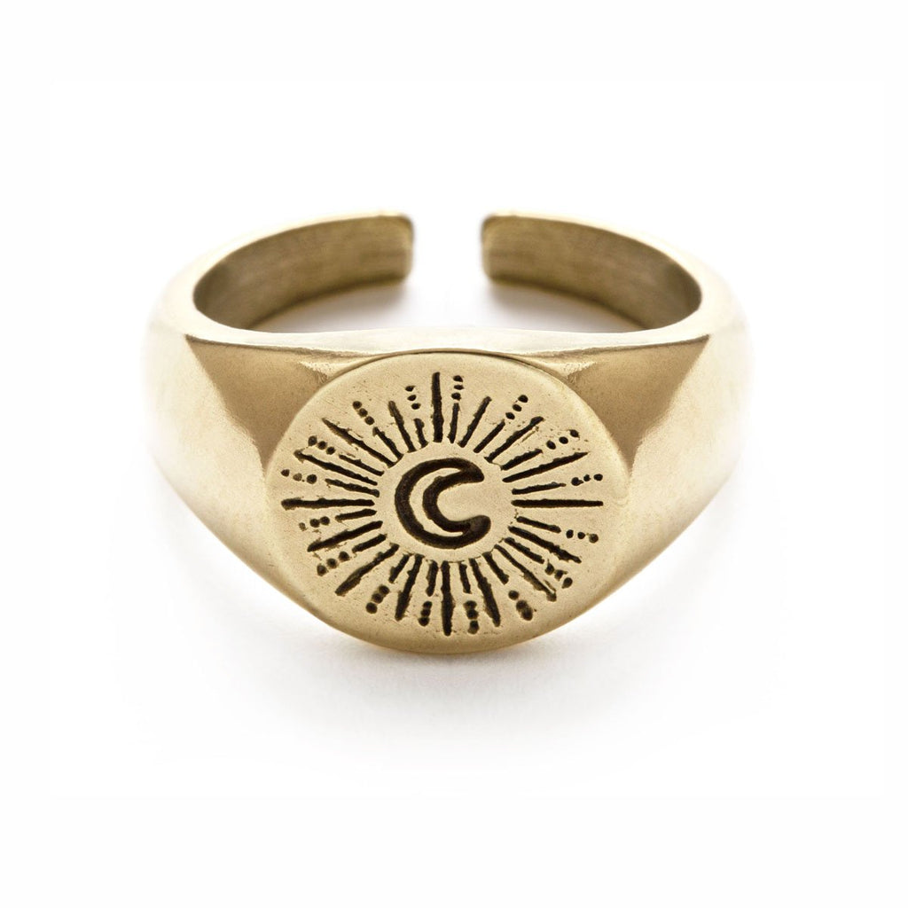 La Luz de la Luna Signet Ring