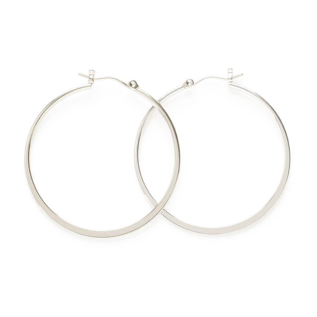 Flat Hammered Hoops*