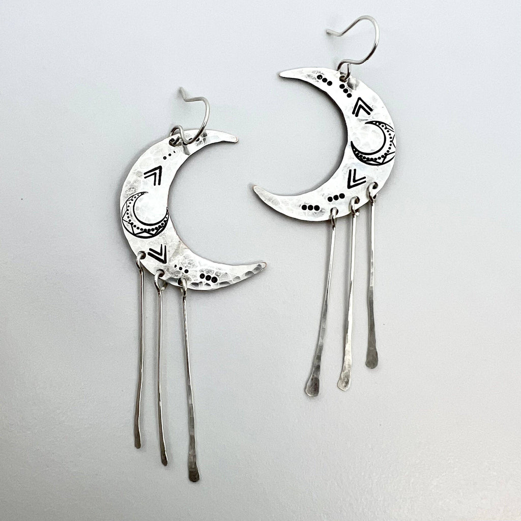 Handmade Hunter Earrings